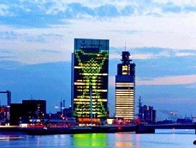 荷蘭照明新地標！荷蘭皇家KPN電信大廈的融景打造！